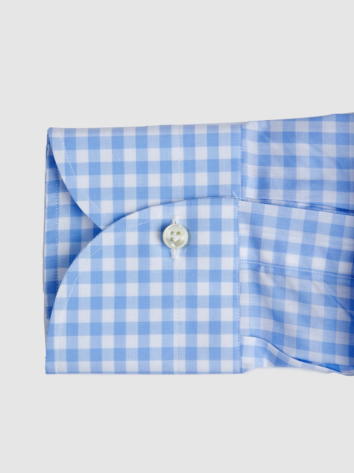 Синяя рубашка в клетку — изображение 3