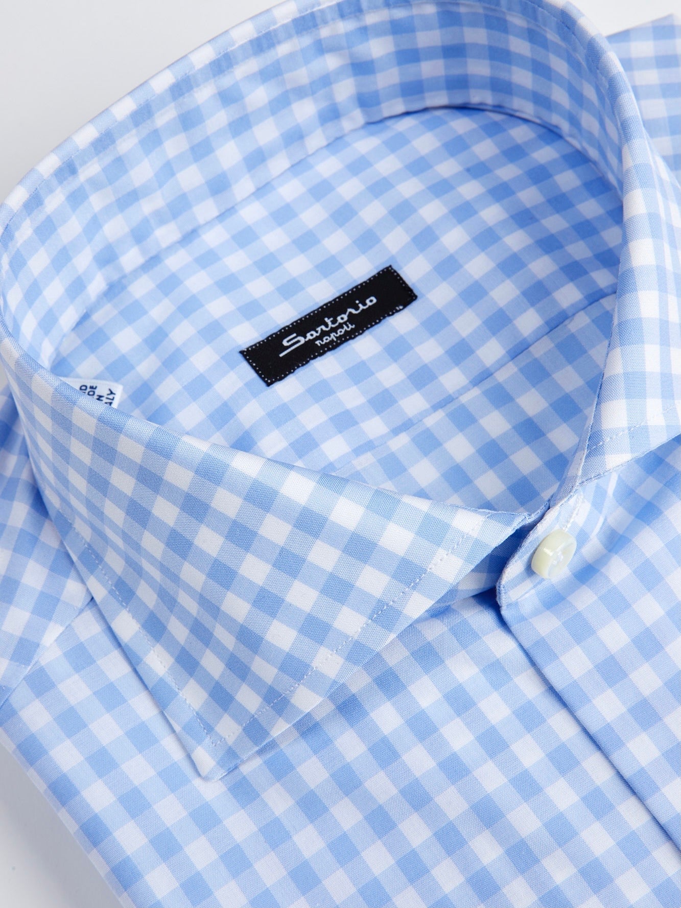 Синяя рубашка в клетку — изображение 2