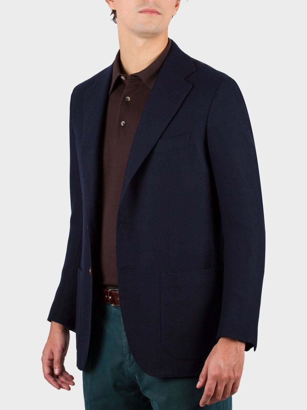 Синий кашемировый жакет — изображение 2