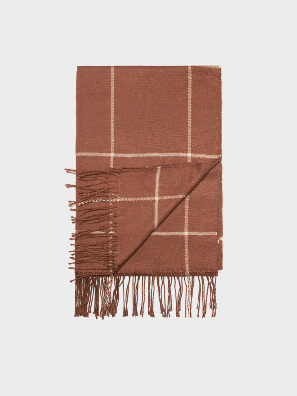 Шарф из шерсти и кашемира